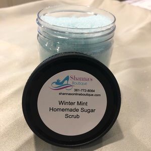 8 Oz Winter Mint Sugar Scrub